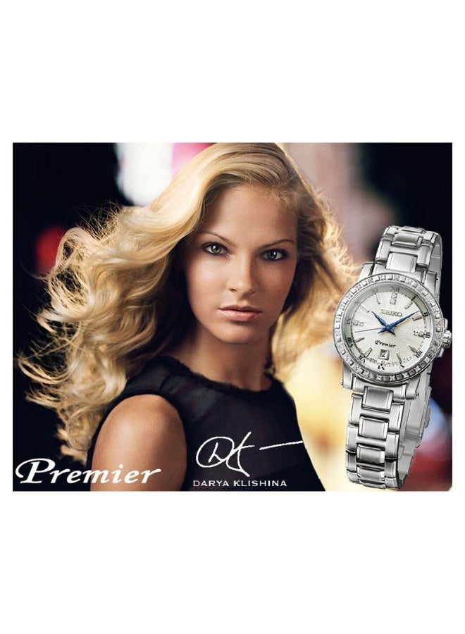 سيكو ساعة سيكو بريميير كوارتز دايموندز SXDG57P1 للنساء - Image 2